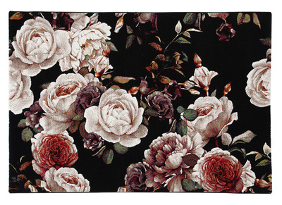 Tappeto di design con motivo a rose 160 x 230 cm GALICA