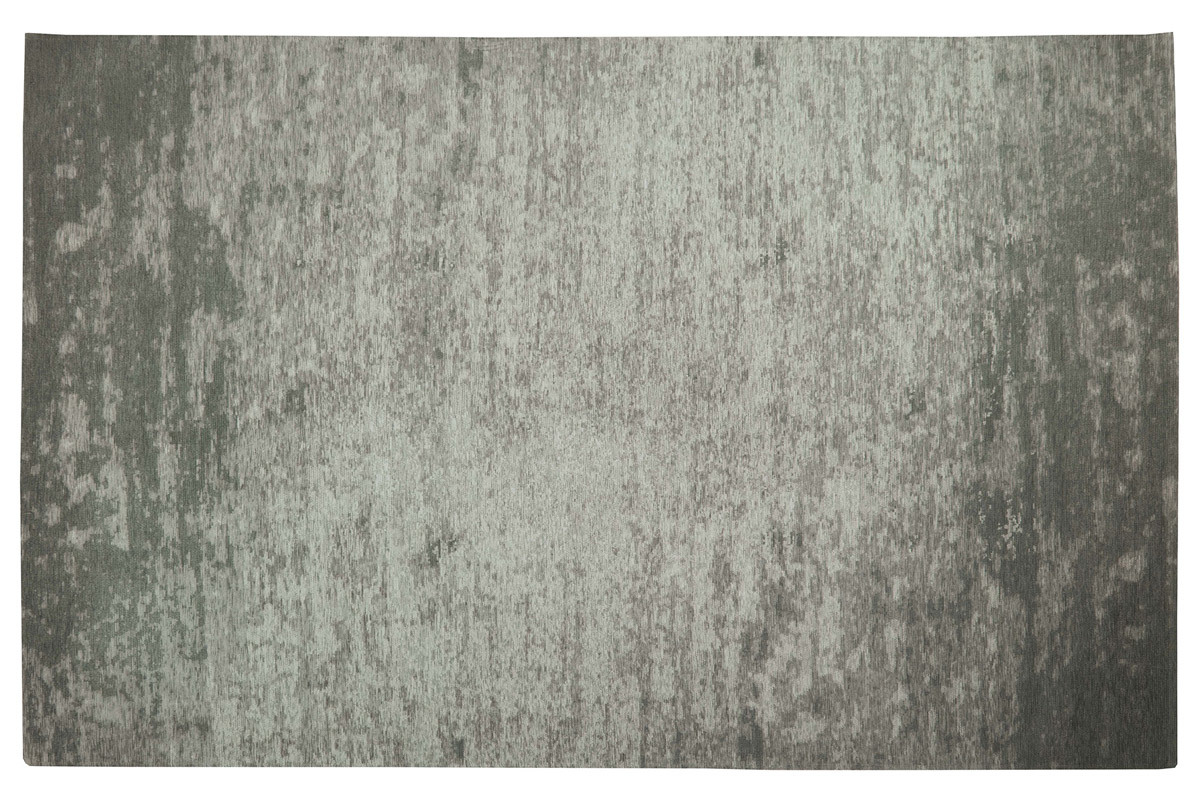 Tappeto grigio acrilico - cotone 155x230 STONE
