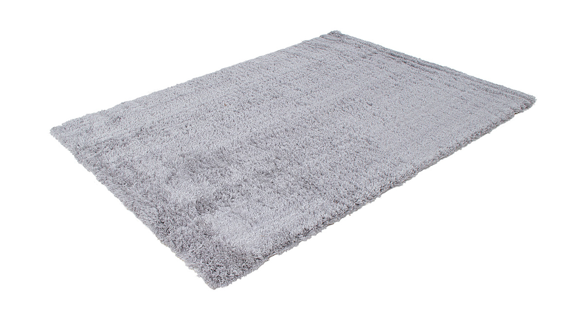 Tappeto grigio antracite 160x230 cm PLUMA