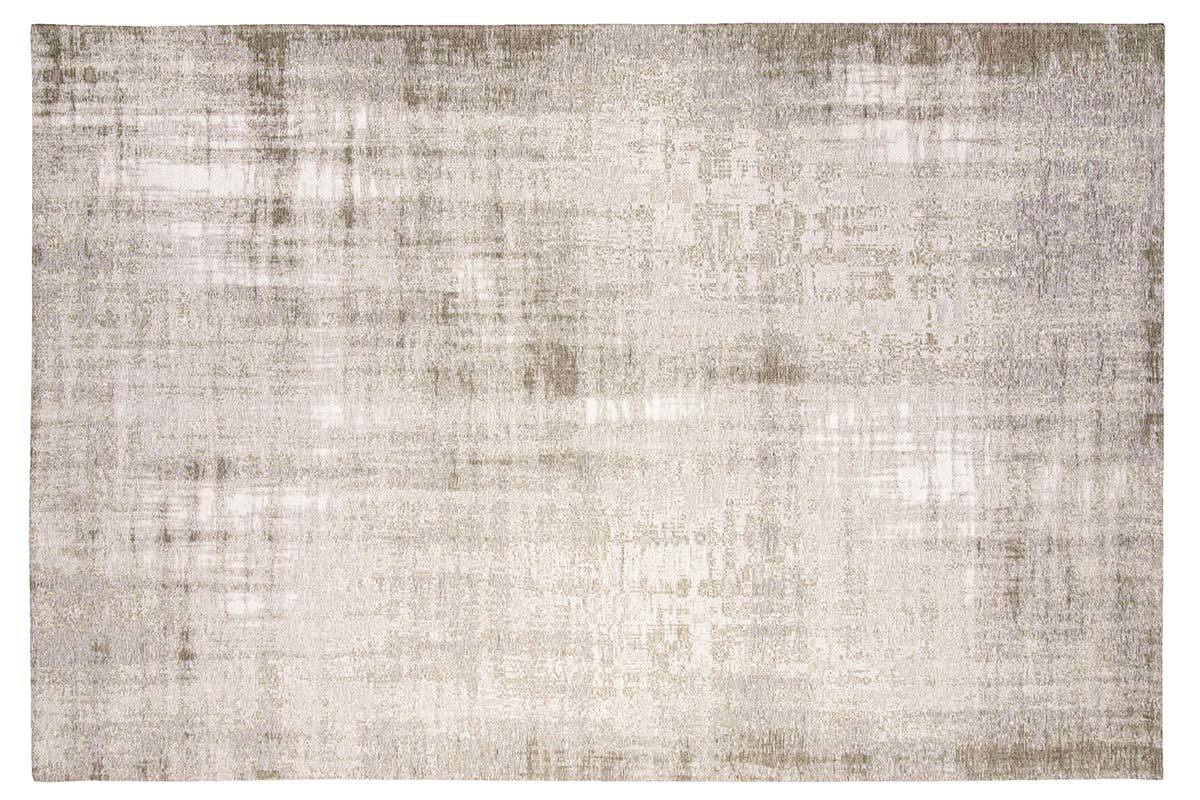 Tappeto grigio chiaro acrilico e cotone 155x230 USED