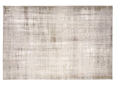 Tappeto grigio chiaro acrilico e cotone 155x230 USED