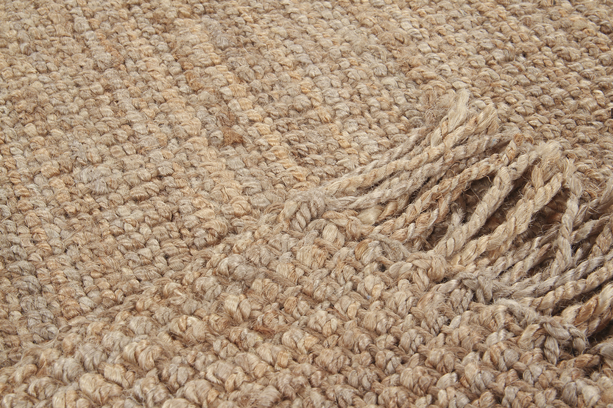 Tappeto in juta naturale 160 x 230 cm NOOR