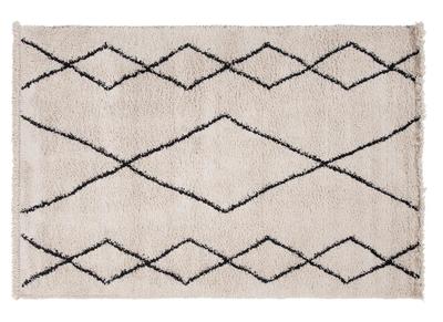 Tappeto in stile berbero grigio 160 x 230 cm TRIBU