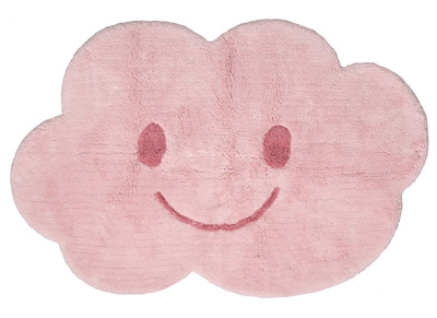 Tappeto infanzia in cotone rosa 75x115 cm NIMBUS - Tappeto infanzia in cotone rosa 75x115 cm NIMBUS