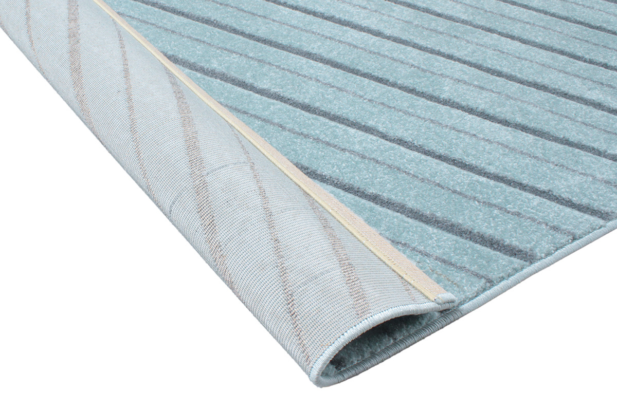Tappeto moderno blu chiaro 160 x 230 cm PALM