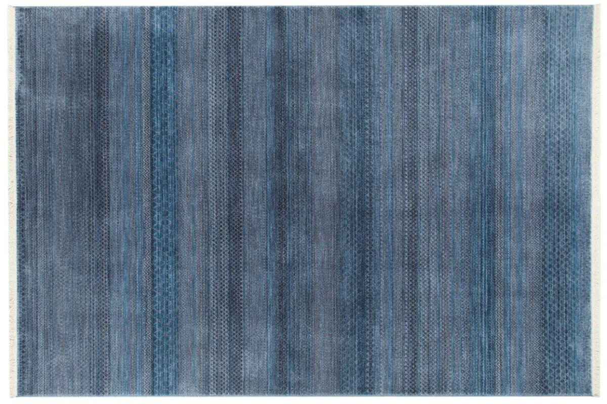 Tappeto moderno con motivi blu 160 x 230 cm INDIGO