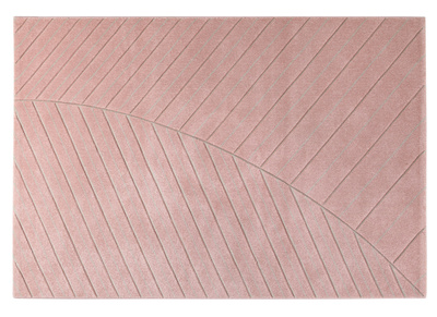 Tappeto moderno rosa 160 x 230 cm PALM - Tappeto moderno rosa 160 x 230 cm PALM