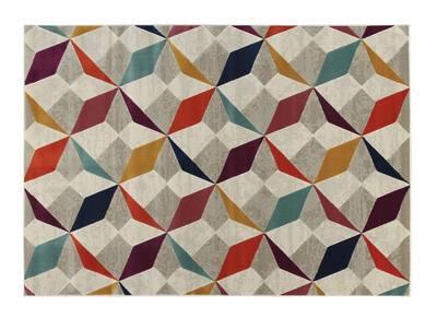 Tappeto multicolore 160 x 230 cm DAUDET
