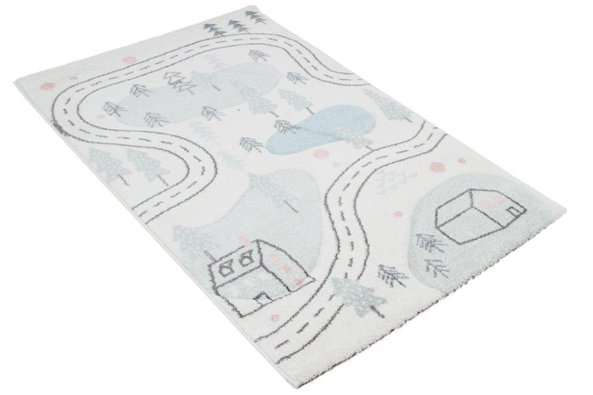 Tappeto per bambini motivo strada 100x150 cm NINO