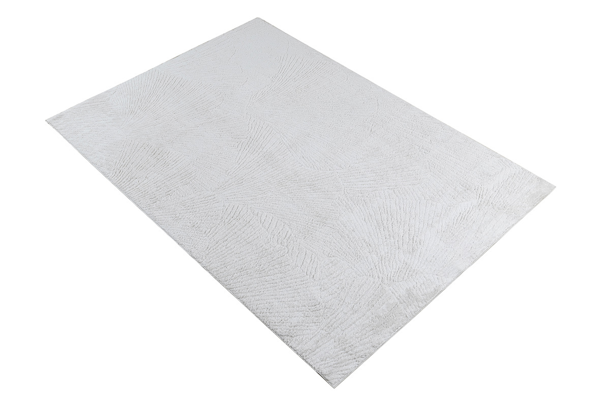 Tappeto rettangolare avorio con motivi 160 x 230 cm SISSI