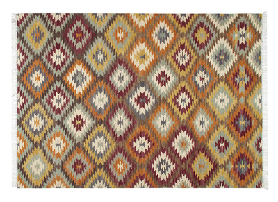 Tappeto rettangolare berbero multicolore 160 x 230 cm IZMIR