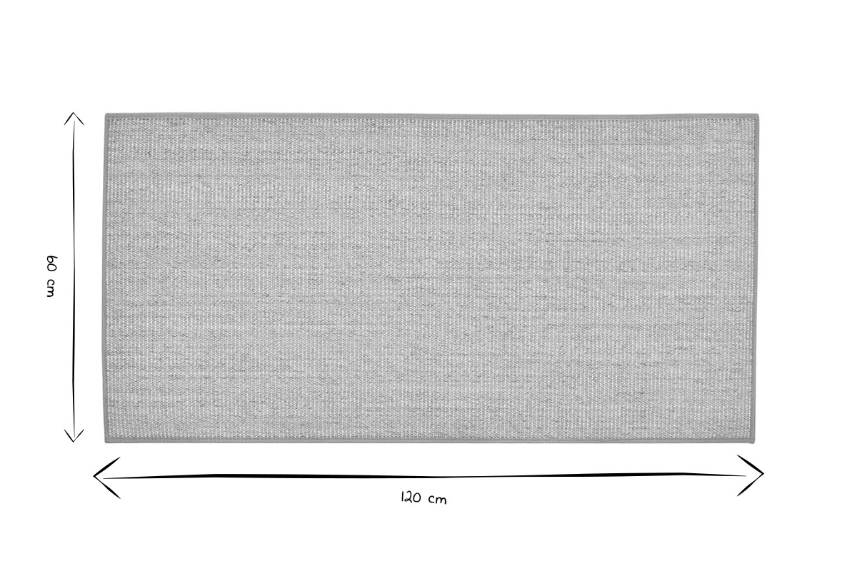 Tappeto rettangolare in sisal e juta 60 x 120 cm JOTA