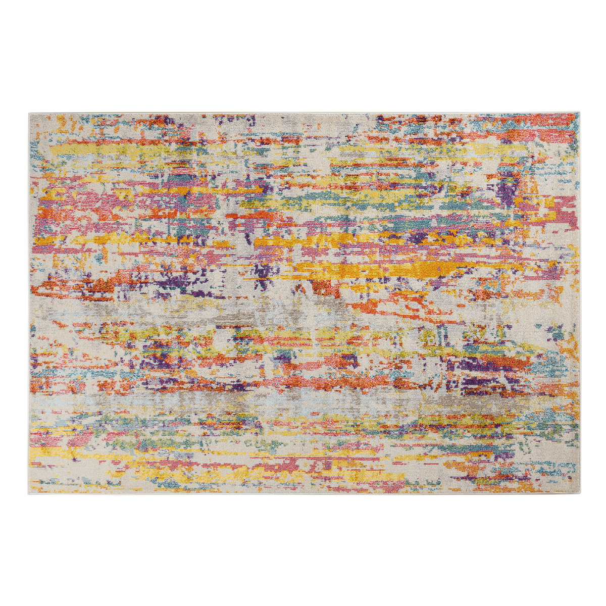 Tappeto rettangolare multicolore 160 x 230 cm DOJA