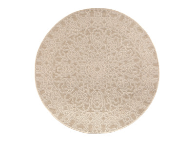 Tappeto rotondo naturale 160 cm MOZAIC - Tappeto rotondo naturale 160 cm MOZAIC