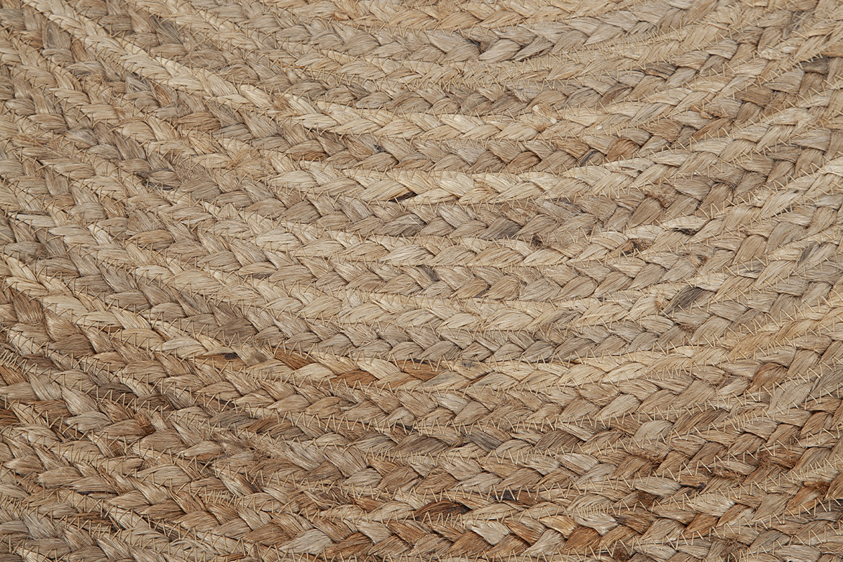 Tappeto tondo in iuta naturale D120 cm MATA