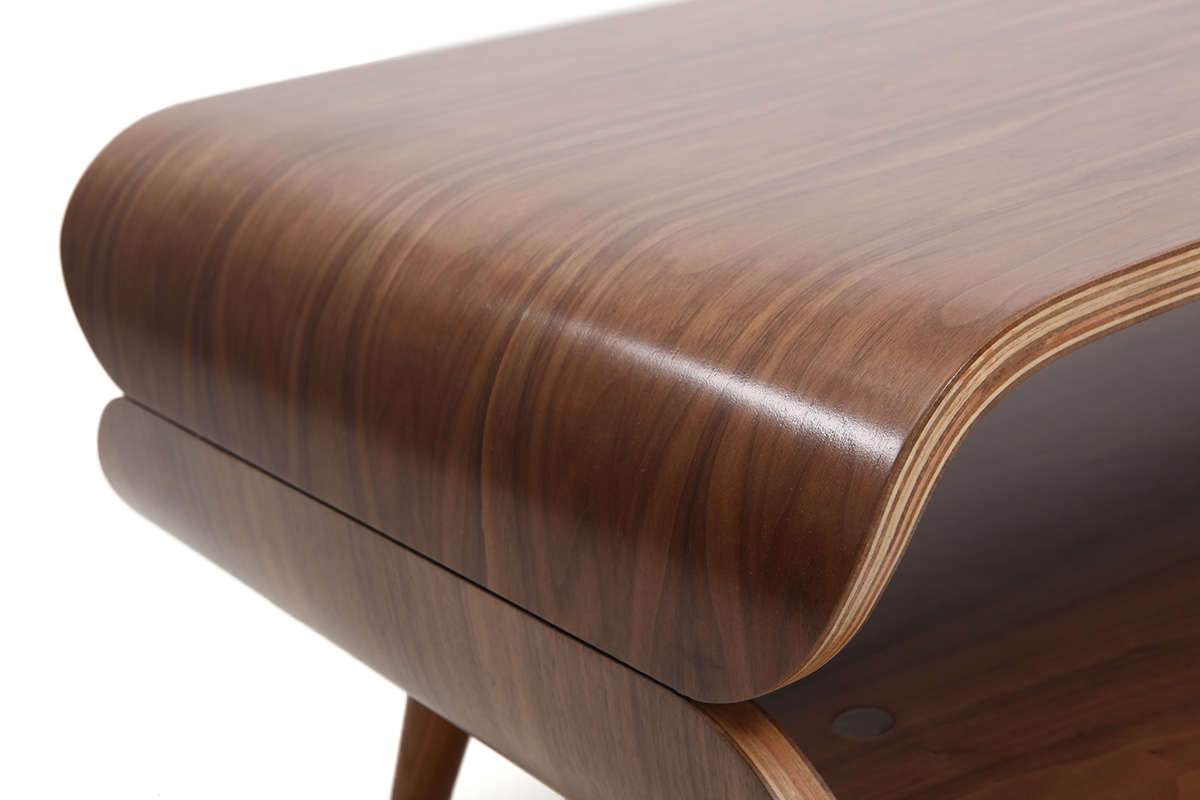 Tavolino basso design in noce TAKLA