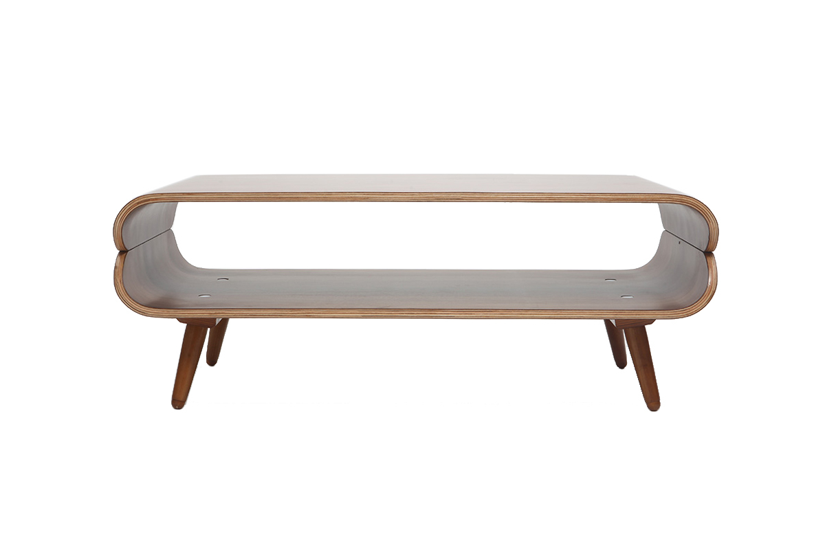 Tavolino basso design in noce TAKLA