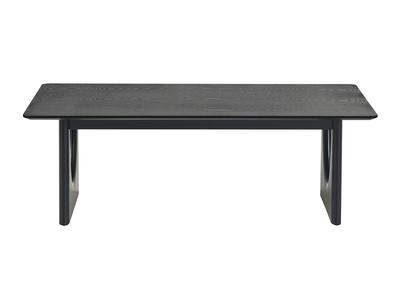 Tavolino basso design rettangolare nero L120 cm KUALA