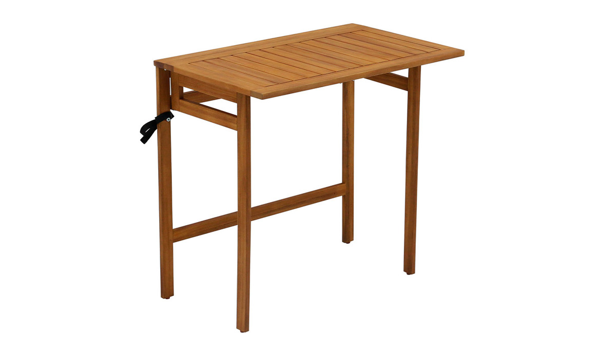 vidaXL Tavolo da Giardino 100x60x30 cm in Legno Massello di Acacia