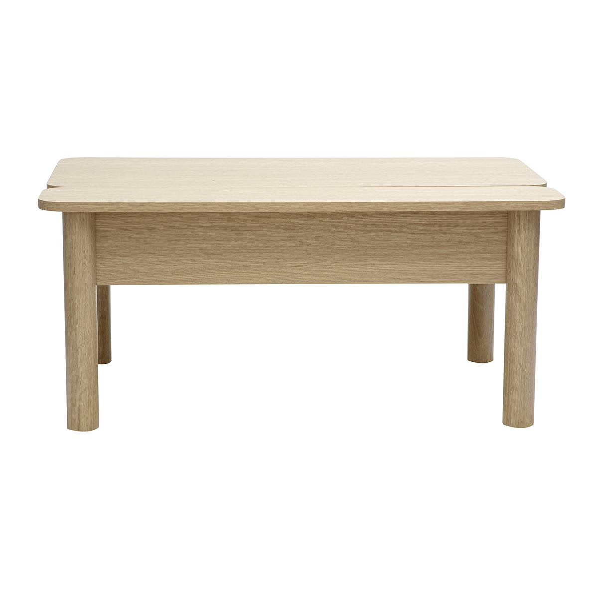 Tavolino da caffè alzabile finitura legno rovere L100 cm BOLSO