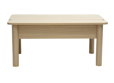 Tavolino da caffè alzabile finitura legno rovere L100 cm BOLSO