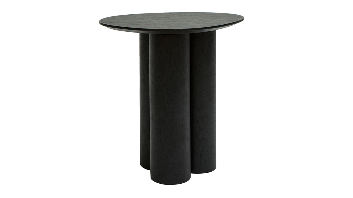 Tavolino da caff design nero HOLLEN