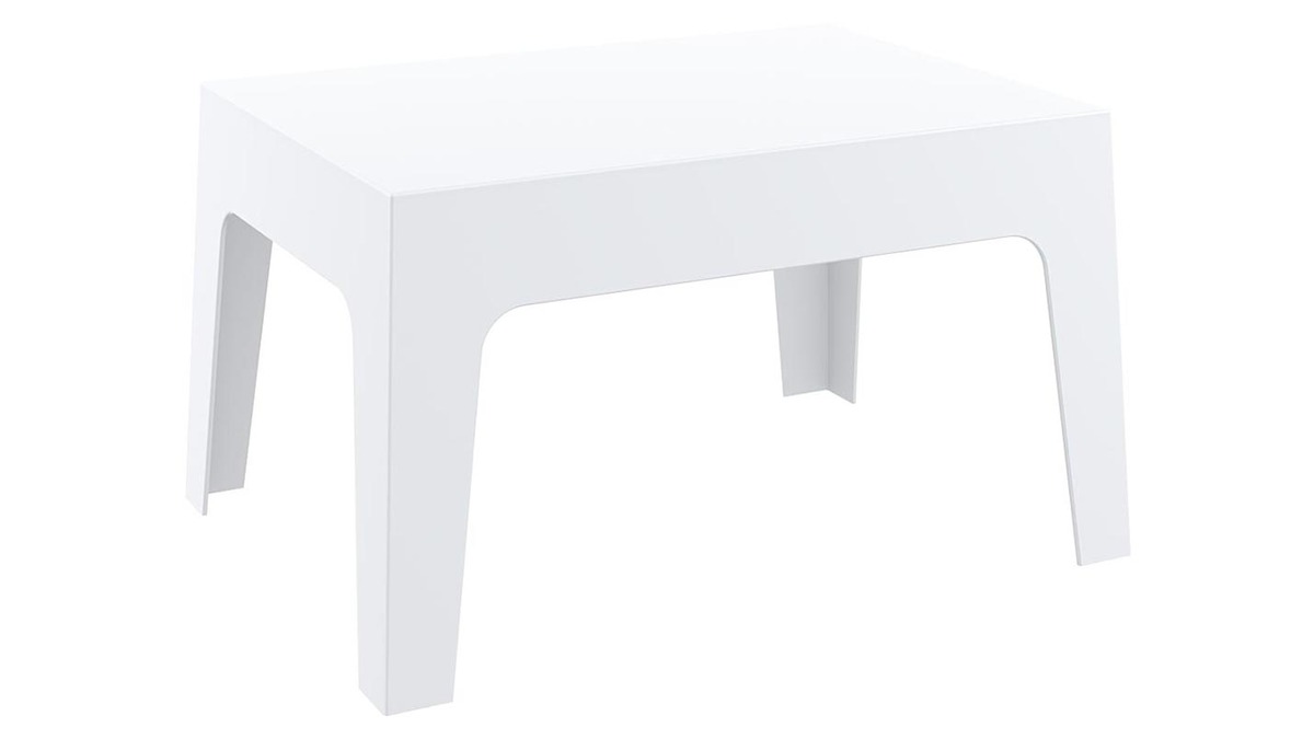 Tavolino da giardino design bianco LALI
