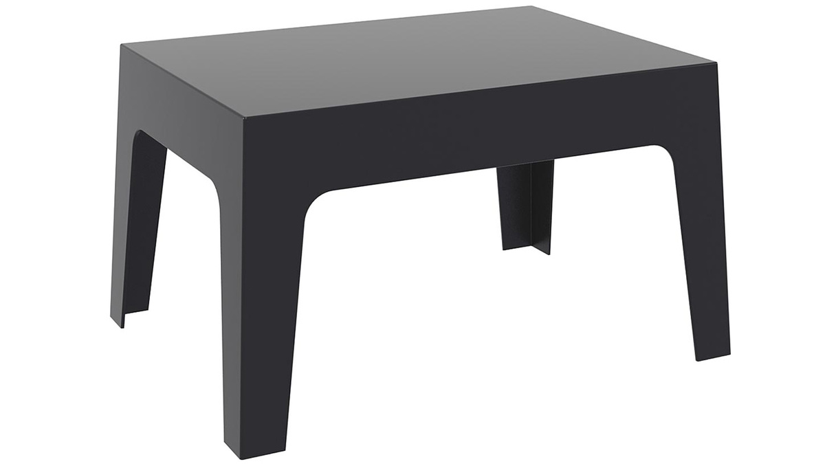 Tavolino da giardino design nero LALI