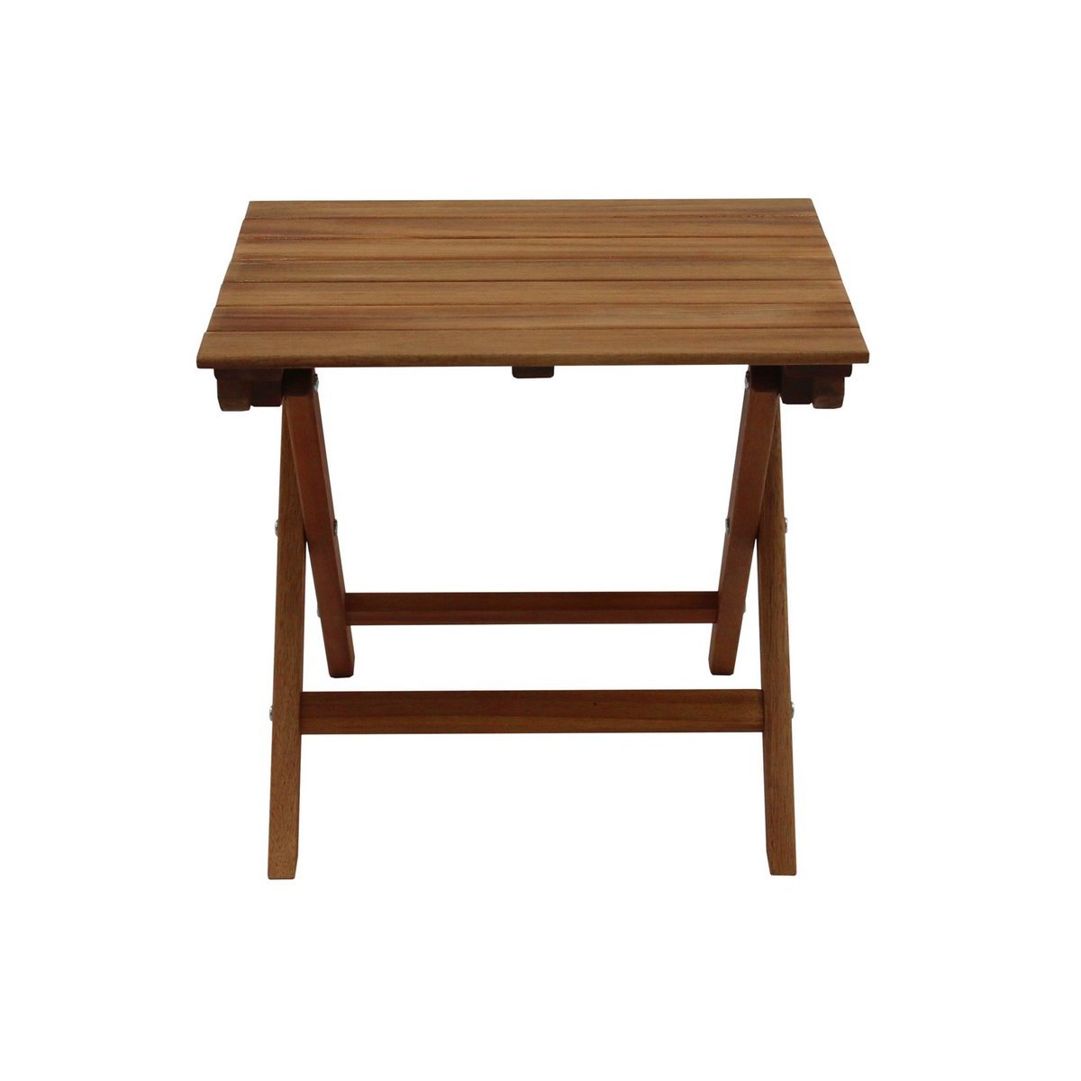 Tavolino da salotto da giardino pieghevole in legno massello L40 x P40 cm ITZA