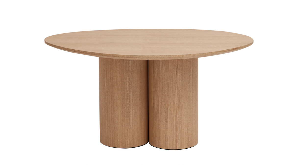 Tavolino da salotto design in legno chiaro HOLLEN