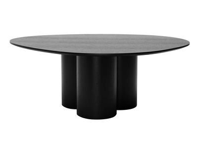 Tavolino da salotto design legno nero L100 cm HOLLEN