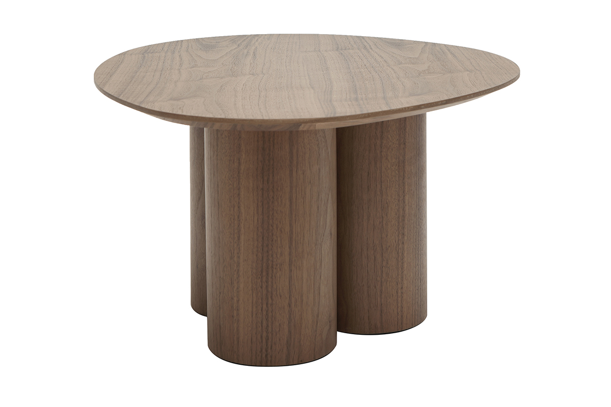 Tavolino da salotto design noce HOLLEN