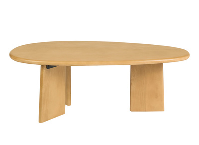 Tavolino da salotto di design in legno massello di mango L100 cm WONKA