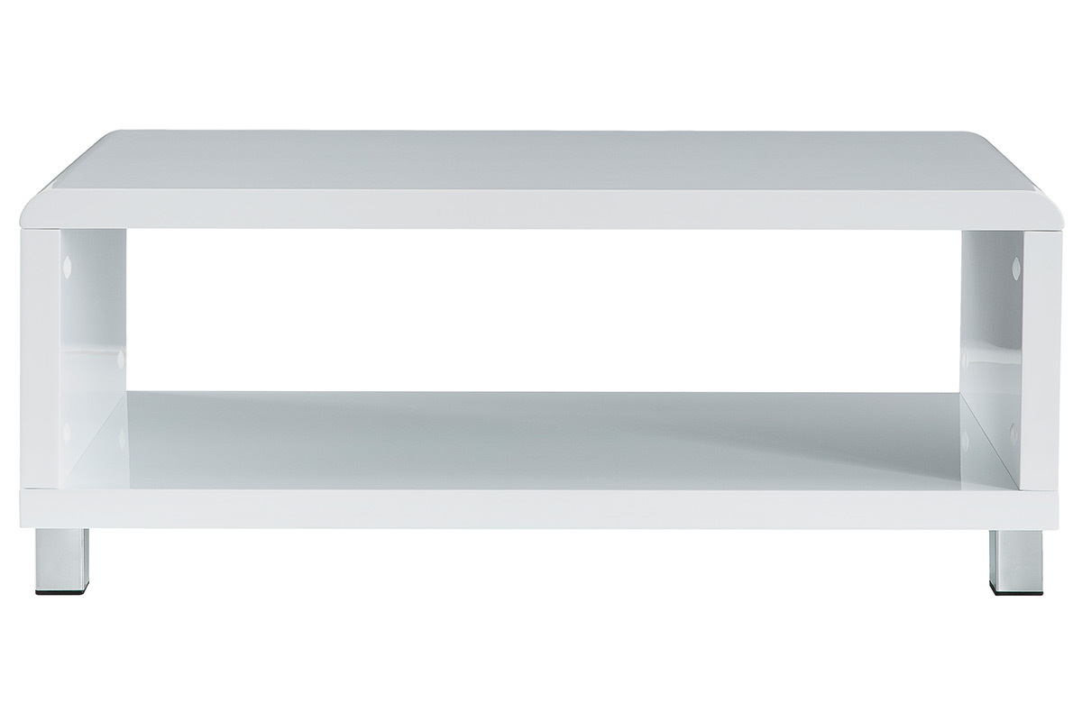 Tavolino design bianco ROXIE