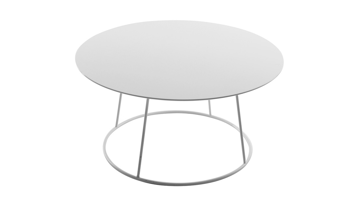 Tavolino design color bianco KALY