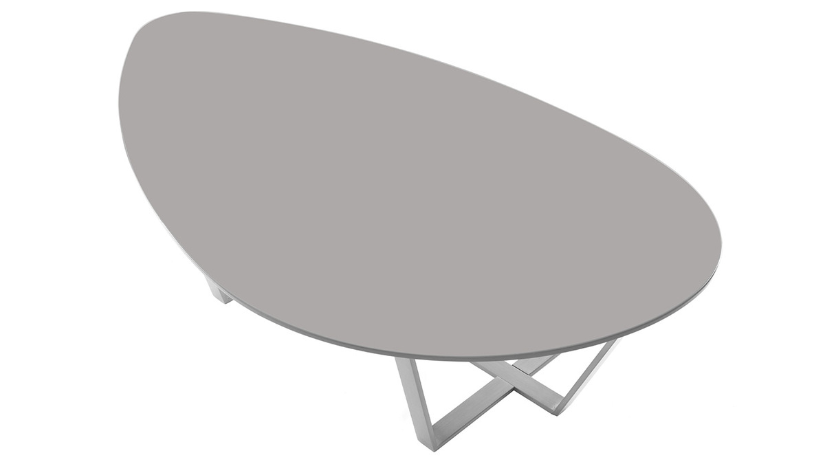 Tavolino design color grigio MILLA
