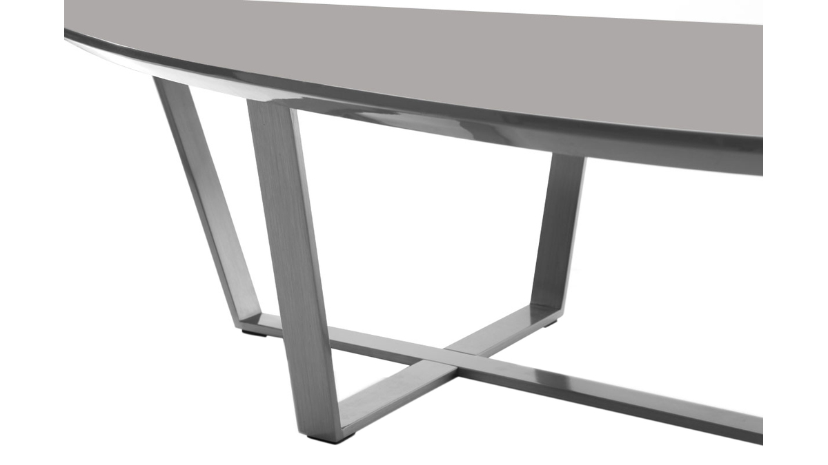Tavolino design color grigio MILLA