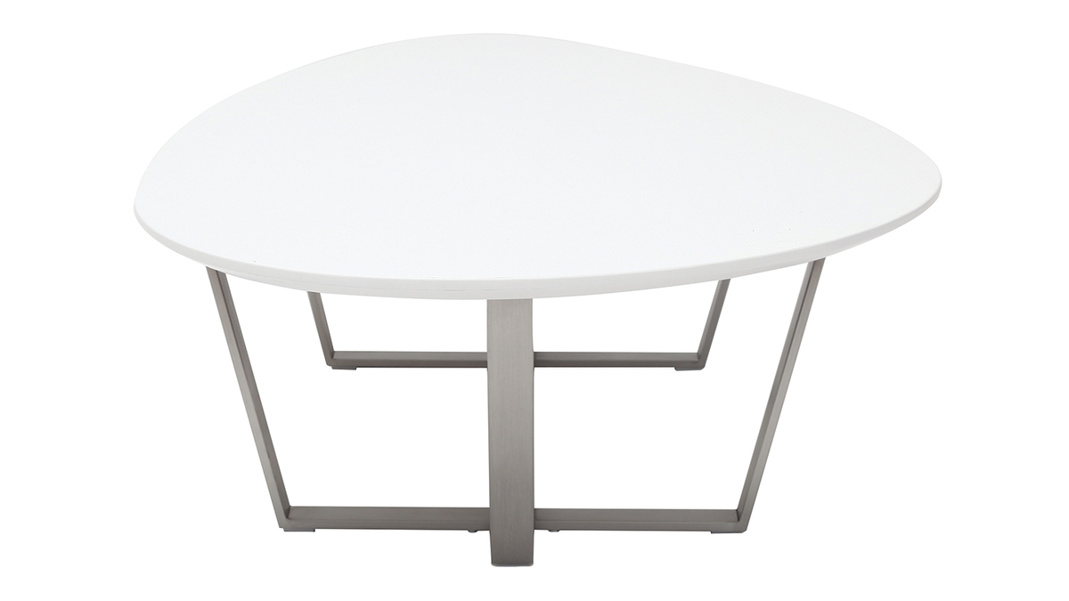 Tavolino design colore bianco MILLA