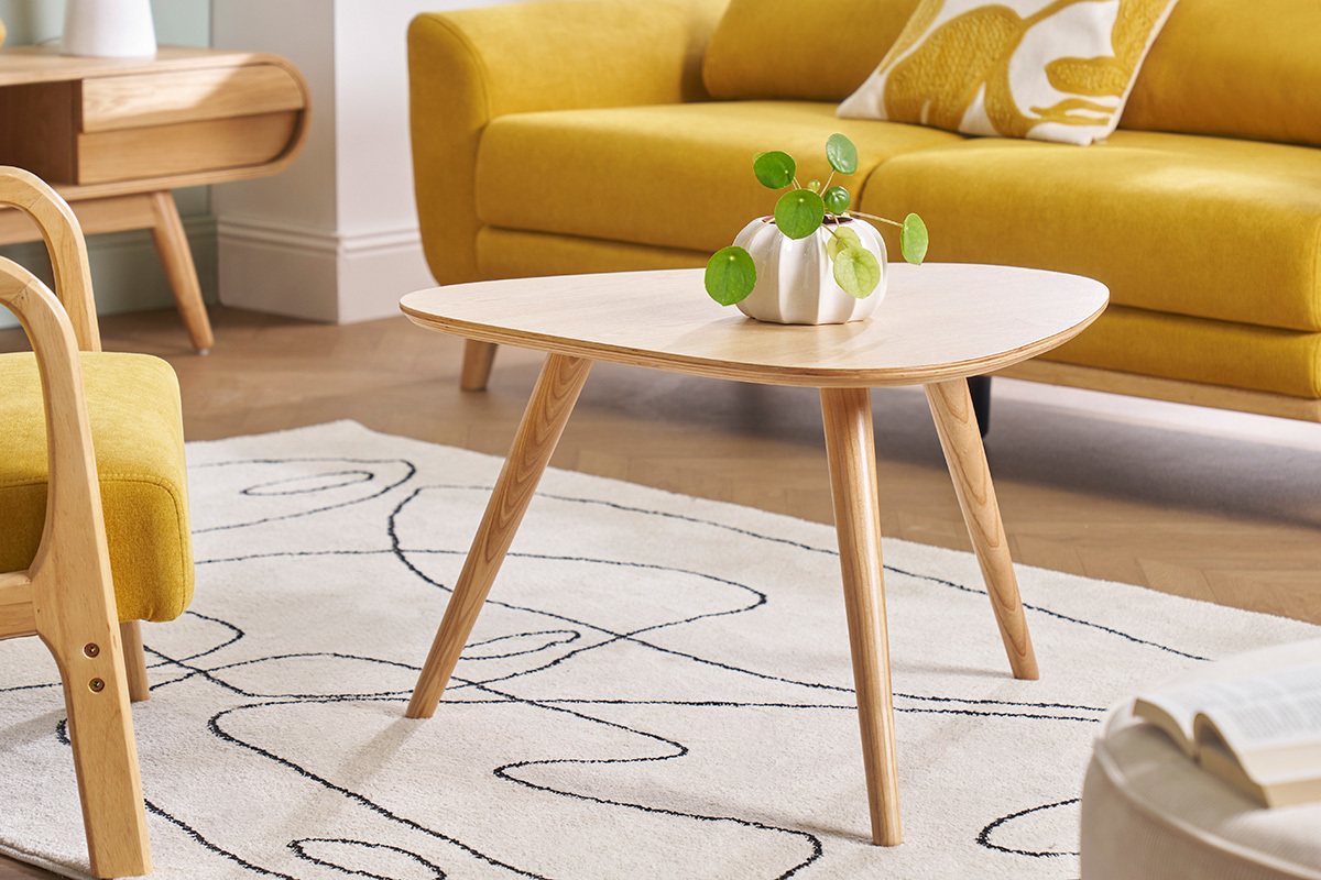 Tavolino design in frassino - ARTIK