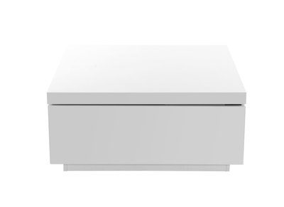 Tavolino design laccato bianco JANA