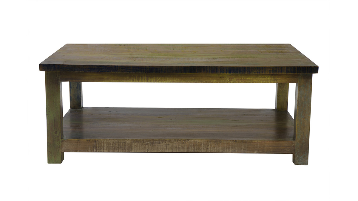 Tavolino design legno riciclato MAYOTTE