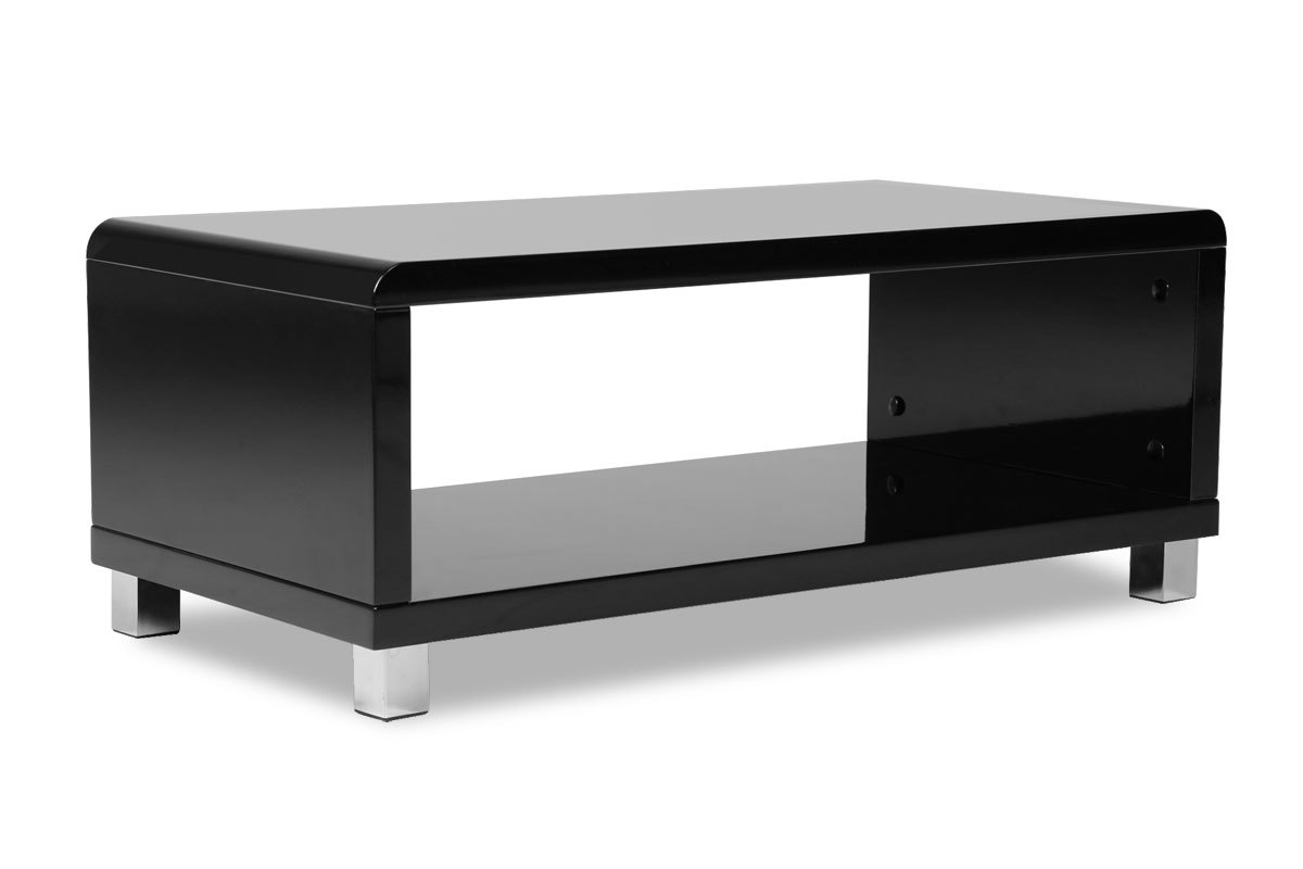 Tavolino design nero ROXIE