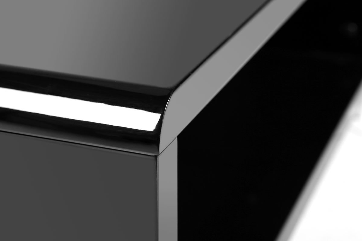 Tavolino design nero ROXIE