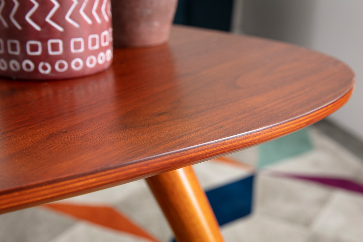 Tavolino design noce - ARTIK