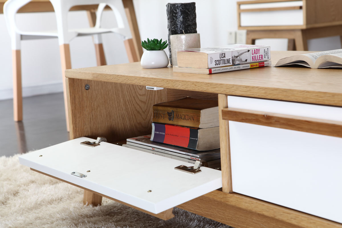 Tavolino design scandinavo HELIA