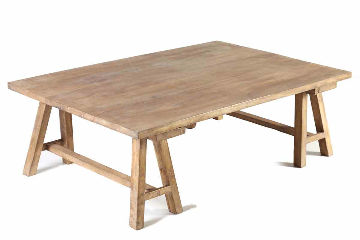 Tavolino in legno stile industriale ANTIQUA