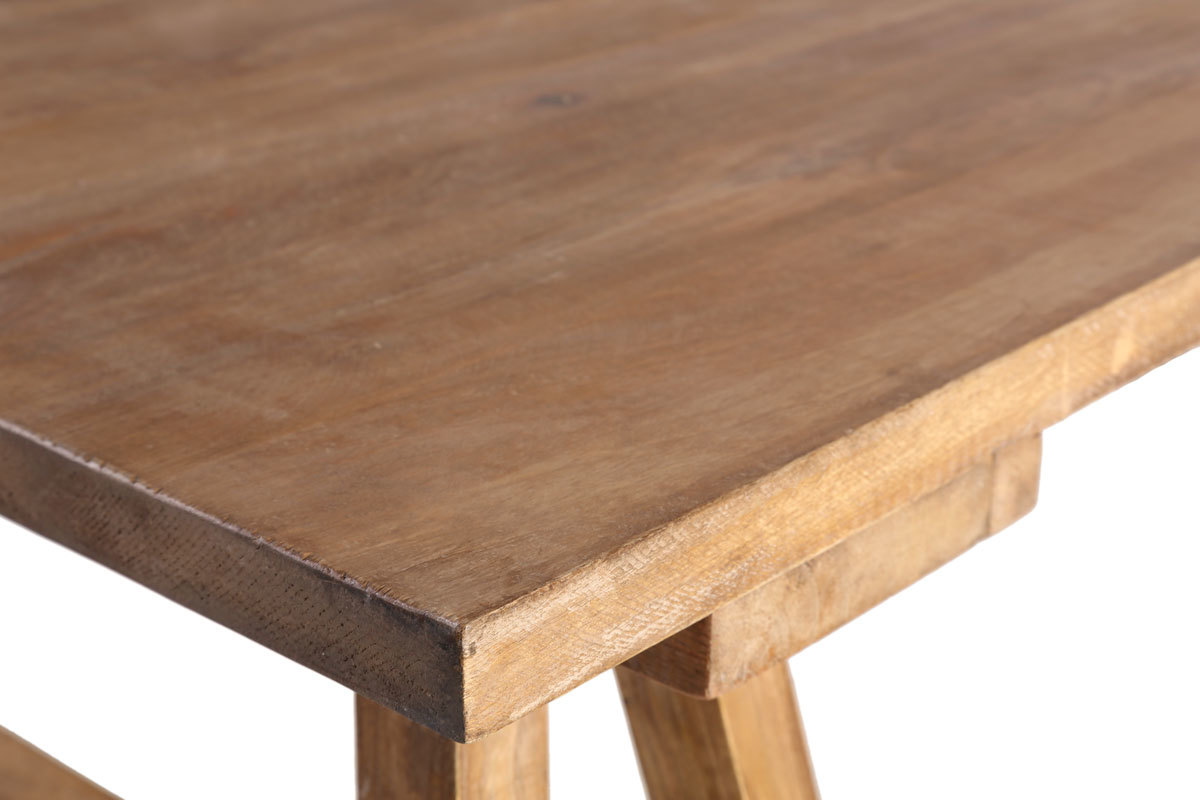 Tavolino in legno stile industriale ANTIQUA