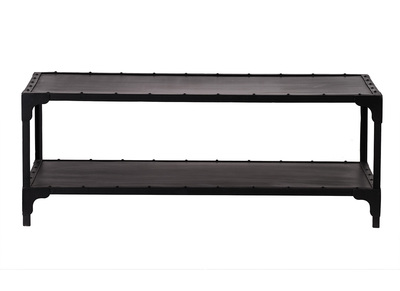 Tavolino metallo nero 120 cm FACTORY