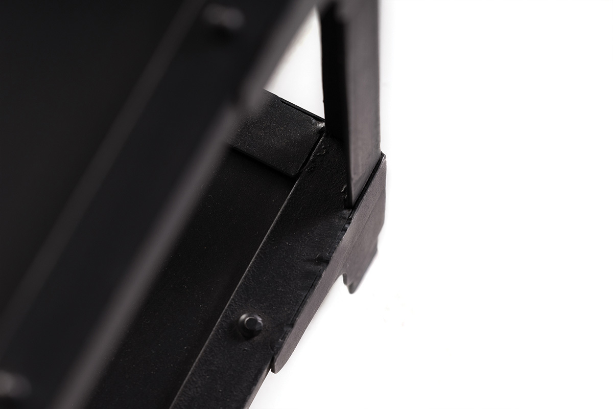 Tavolino metallo nero L120 cm FACTORY