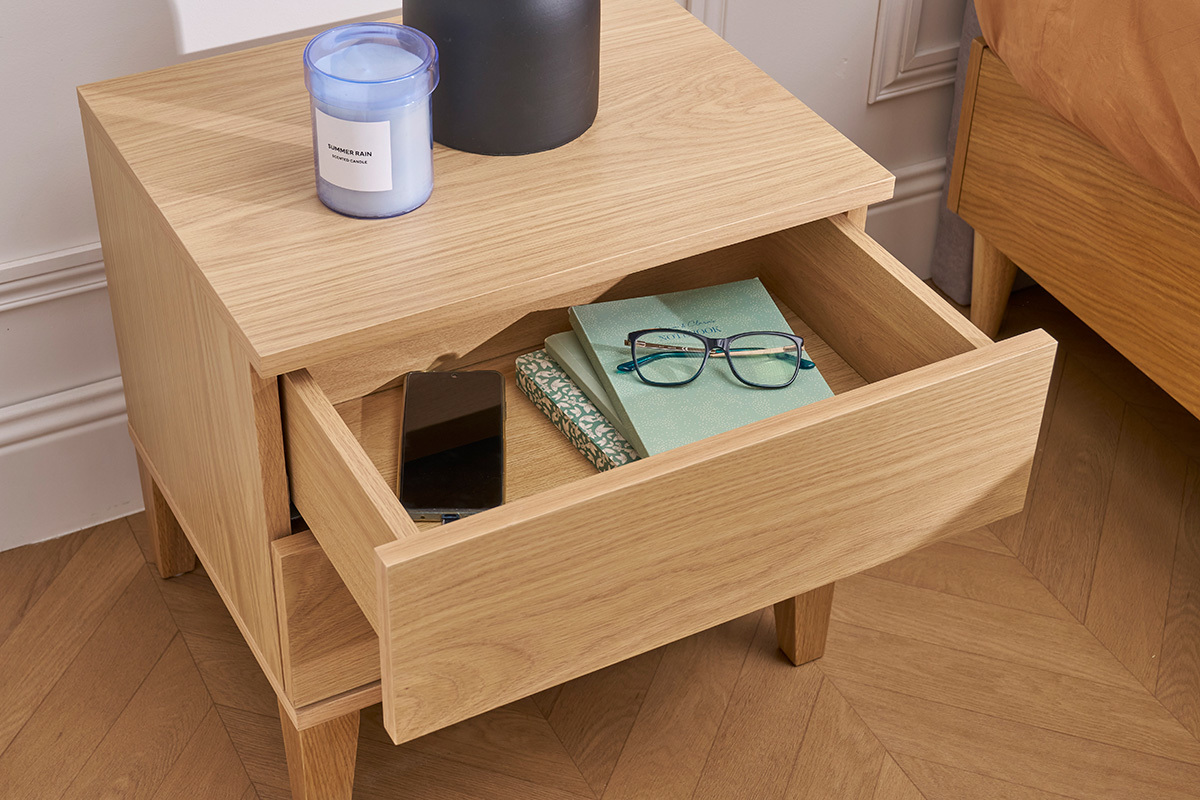 Tavolino scandinavo legno chiaro FREDDY